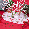 SUNNYCLUE Christmas Theme Mixed Styles Electroplate Glass Beads EGLA-SC0001-35-4