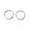 Tarnish Resistant 304 Stainless Steel Jump Rings STAS-E147-40P-10mm-1