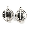 Natural Black Tourmaline Pendants G-H293-03P-02-1