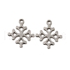Non-Tarnish 201 Stainless Steel Pendants STAS-K251-065P-1