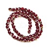 Electroplate Glass Beads Strands EGLA-C005-03A-2