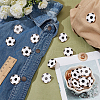 Fingerinspire 24Pcs Alloy Brooches JEWB-FG0001-25B-5