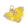 Handmade Glass Pendants PALLOY-MZ00750-03-3