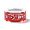 Self-Adhesive Paper Warning Tag Stickers DIY-K039-04A-3