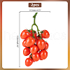 Mini Plastic Imitation Cherry Tomato DJEW-WH0042-57-2