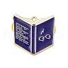 Alloy Enamel Pendants ENAM-F144-22A-1