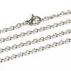 Tarnish Resistant 304 Stainless Steel Necklaces NJEW-D265-02P-2