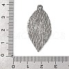 304 Stainless Steel Pendants STAS-L280-10AS-05-3