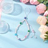 Cat Eye Mobile Straps HJEW-JM03419-01-1