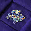 20Pcs Transparent Spray Painted Glass Charms GLAA-YW0001-03A-2