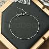 Rack Plating Brass Box Chain Adjustable Slider Bracelets Making for Women BJEW-G735-10P-3