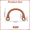 Wooden Bag Handles WOOD-WH0124-22-2
