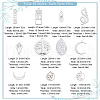 SUNNYCLUE DIY Jewelry Making Finding Kits STAS-SC0004-06-2