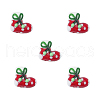 Christmas Themed Handmade Lampwork Beads XMAS-PW0001-201A-1