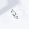 Simple Style 925 Sterling Silver Finger Rings FS-WG80334-03-1
