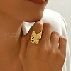 Elegant and Luxurious European Style Brass Cuff Rings for Women QT0315-1-2