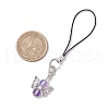 Moonstone Angel Moblie Straps HJEW-JM03147-4