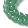 Natural Green Aventurine Round Beads Strands X-G-S150-6mm-2-3
