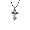 Cross Zinc Alloy Pendant Necklace VJ0126-06-1