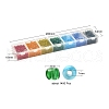 1400Pcs 7 Colors Glass Seed Beads SEED-YW0001-81-3