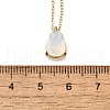 304 Stainless Steel Necklaces NJEW-R022-01G-10-5