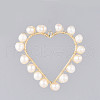 Natural Cultured Freshwater Pearl Pendants PALLOY-JF00400-1