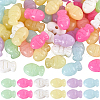 SUNNYCLUE 60Pcs Opaque Acrylic Beads FIND-SC0012-60-1