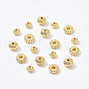 BENECREAT 90Pcs 3 Style Alloy Spacer Beads FIND-BC0002-08-5