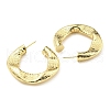 Rack Plating Brass Round Stud Earrings KK-C026-22G-2