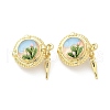 Brass Box Clasps KK-Z083-08G-1
