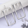 Alloy Hollow Geometric Hair Pin PHAR-N005-003P-5