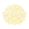 Brass Cabochons KKC-T003-04G-1