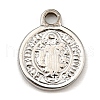 Non-Tarnish 304 Stainless Steel Charms STAS-L270-07P-1