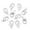 Zinc Alloy Lobster Claw Clasps X-E106-2