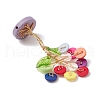 Resin Button Tree of Life Decorations PALLOY-JF03414-02-5