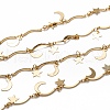 3.28 Feet Brass Bar Link Chains X-CHC-I036-53G-1