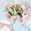 5 Yards Polyester Frayed Ribbon OCOR-WH0082-226A-03-4
