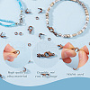 GOMAKERER Zinc Alloy Lobster Claw Clasps & Brass End Bead Tips & Jump Rings Findings Kits DIY-GO0002-21RC-5