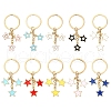 Star Alloy Enamel Keychain KEYC-YW00144-01-2