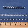 Brass Curb Chains KK-P304-02A-S-2