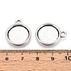 Tibetan Style Alloy Pendant Cabochon Settings PALLOY-N178-13AS-B-3