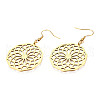 201 Stainless Steel Dangle Earrings STAS-S105-JN606-2-2