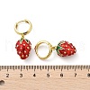 Brass Hoop Earrings EJEW-S251-04A-G-5