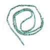 Natural HuBei Turquoise Beads Strands G-G271-G05-1x1.5mm-3