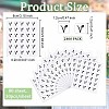 PVC & Paper Sticker Labels DIY-WH0374-67B-2