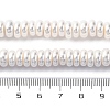 Electroplated Shell Pearl Beads Strands BSHE-Z009-11A-2