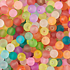 Transparent Frosted Glass Beads FGLA-TA0001-01-8mm-4