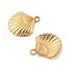 304 Stainless Steel Pendants STAS-P380-57G-2