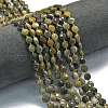 Natural Silver Leaf Jasper Beads Strands G-K389-B83-01-1