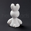 Opaque PVC Plastic Big Pendants RESI-G049-01B-3